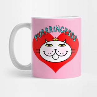 PURRRINCESS - rosy cheeks Mug